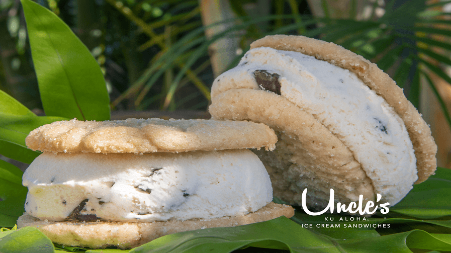 Uncleʻs sammies in the shade